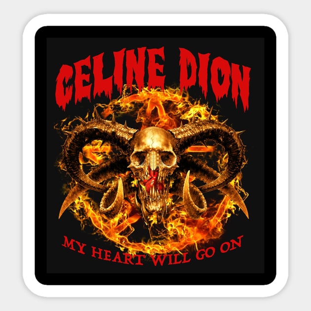 CELIN DION Sticker by cindyvoldstein